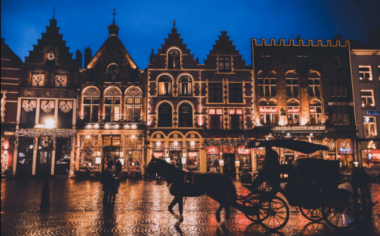 9- شهر بروژ در بلژیک برای سفر و گردشگری، سفر و گردشگری در زمستان