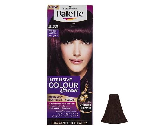 کیت رنگ موی پلت سری Intensive مدل Intensive Aubergine شماره 89-4