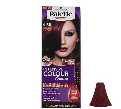 کیت رنگ موی پلت سری Intensive مدل Intensive Dark Red شماره 88-4