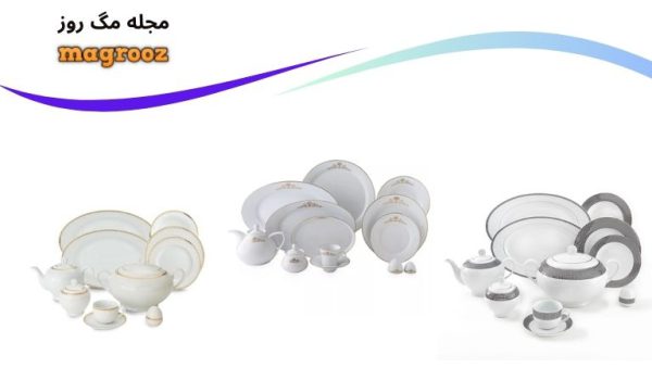 جدیدترین سرویس چینی زرین: ظروف لوکس و مدرن 1 جدیدترین سرویس چینی زرین: ظروف لوکس و مدرن - مگ روز
